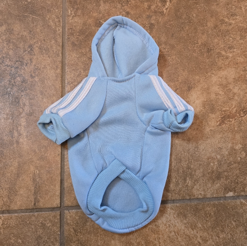 Light Blue | ADIDOG | Dog Hoodie - Picture 2 of 4
